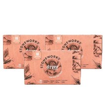 그랩그린 스톤웍스 건조기시트 로즈 페탈 80장 Grab Green Stoneworks Dryer Sheets Rose Petal, 3팩