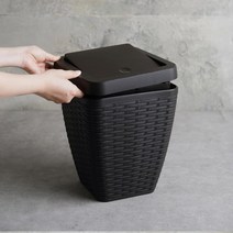 라탄감성 호텔디자인 예쁜 안방 휴지통 신혼집꾸미기, 색상_화이트