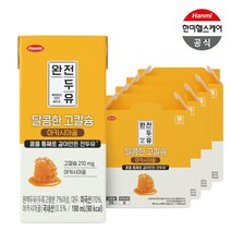한미헬스 완전두유 달콤한 고칼슘 아카시아꿀, 190ml, 64개