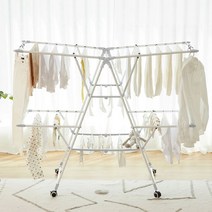 한샘 더블양날개이동형 빨래건조대 Hanssem Double Wing Movable Drying Rack 코스트코 구매 대행