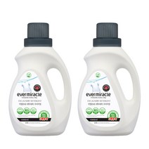 [이엠코라존] EM세탁세제2개(1L) 유아 베이비의류 천연 고농축 드럼겸용 83회사용 액상세제, 2개, 1000ml