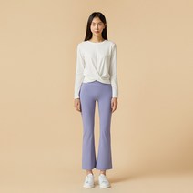 [JAJU/자주] 여 JAJU AIR 액티브 부츠컷 레깅스_바이올렛