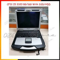 사용 된 파나소닉 Toughbook CF31 CF 31 터치 견고한 노트북 i5 4G/8G/16G RAM Win7/Win10 진단 컴퓨터 Xen, 5300 16g-2TB SSD