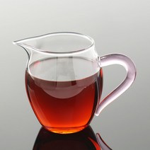 [로하티] 컬러무드 내열유리 숙우 투명 공도배 핑크, 상세 참조, 1개