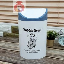 사무실_플라스틱_원룸_뱅뱅이_휴지통_원형_쓰레기통 A3E4 안전배송, 상세페이지 참조