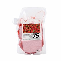 까로망 딸기청 1kg, 5개