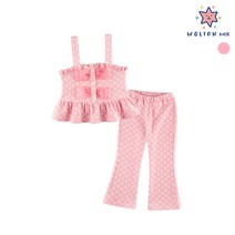 플라워리본팬츠상하복