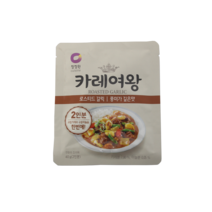 청정원 카레여왕 로스티드 갈릭 분말카레, 40g, 2개