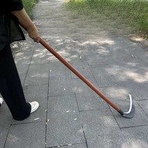 장낫 장대낫 서서쓰는낫 대형 낫 과일따기 풀베낫, 카키색 옷감 60 이상 15cm