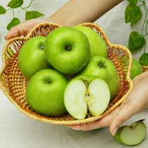 새콤아삭 여름 햇사과 썸머킹 아오리 풋사과 청사과 초록사과, 3kg 소과 (15-18과), 가정용 아오리사과, 1개