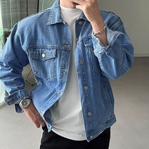 치트키 / 남자 패링 오버 데님자켓