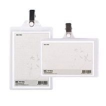 하나제이 150 집게 명찰 1입 세로형, 3개