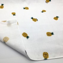 국산 순면 무형광 엠보면 나염 가제 손수건 10장