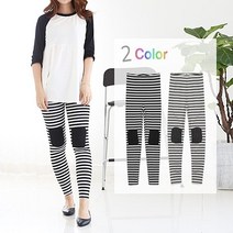 빠삐용 단가라 패치 레깅스 SD-4183-