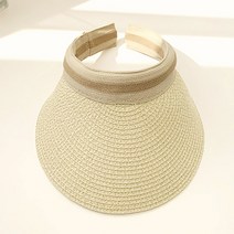 우드피카 라탄 바이저햇 썬캡