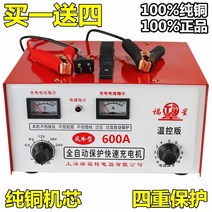 화물차 지게차 기중기 6v12v24v 자동차배터리충전기, T10-충전기 시계바늘 500A5파일 순수구리