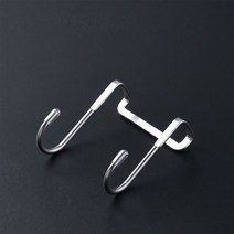 자전거 벽걸이 거치대 2 개/대 스테인레스 스틸 스토리지 홀더 랙 후크 사이클링 주방 캐비닛 침실 잡화 흔적없이, [01] 1 pc