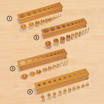 [하나몬테소리] S0001 꼭지원기둥 - 감각교구 몬테소리교구, 1개
