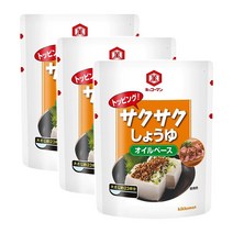 기꼬만 일본 크리스피 소이 소스 토핑 파우더 350g 3팩