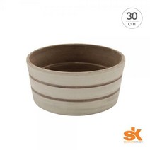 Soendgen Keramik [S.K Since 1893] 테라코타 독일토분 인테리어화분 샤르데나 볼, sand gray