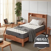 핀란디아 마틴S 평상형 슈퍼싱글침대SS+독립매트리스(드림온24), 단품