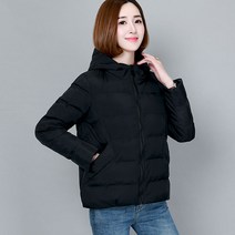 TJL 여성숏패딩점퍼 겨울패딩 경량 야상 패딩