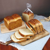 [100%국산밀] 우리밀로 만든식빵 (비건 무설탕), 0.5개, 260g