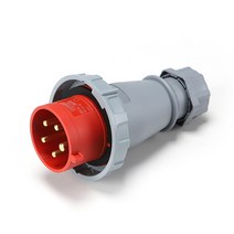 전기용접세상 태성 산업용 직선형 플러그 3P32A 415V 14a IP67 N상접지 84224, 1개