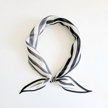 아리 지브라 울실크 미니마름모 스카프 (자체제작)