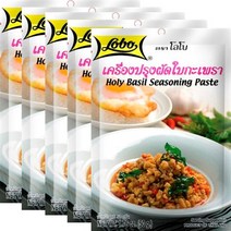태국 로보 팟 카파오무쌉 소스 돼지고기볶음 덮밥소스 낱개당 50g 1~2인분 또는 식당용 대용량 1.0kg, 1개