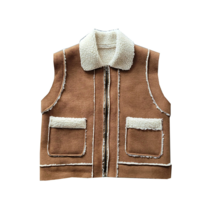 [옷 만들기 패턴지] 카라무스탕조끼(아동 성인) _ 톡톡패턴, 아동