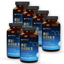 밸런스터치 류신 단백질 보충제 타블렛 노인 근육단백질 루신 뉴신 leucine, 6통