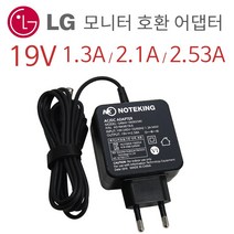 LG 19V 1.3A ADS-25FSF-19 호환 모니터 TV 전원 어댑터 케이블, AD-NK4819L6