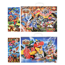 파워레인저 다이노포스 색칠놀이 스케치북 스티커포함, 상세페이지 참조