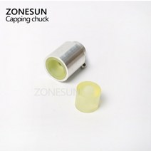 ZONESUN 맞춤형 척 전자 액체 병 향수 캡핑 헤드 휴대용 나사 캡핑 기계 병 캡, 협력사, 맞춤형 캡