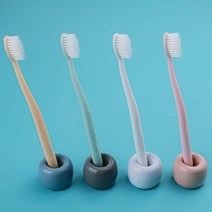 [오죤] 올커니 숨쉬는 칫솔 로얄 이중 미세모 빠른 통풍건조, 6개, 1개