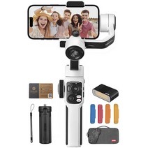 지윤 스마트 짐벌 스무스 5S 콤보 세트, 화이트