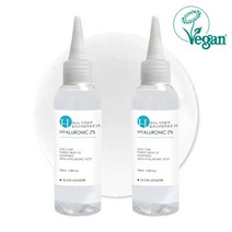 글로우몬스터 비건 3KDa 극저분자 올리고 히알루론산 2% 원액, 2개