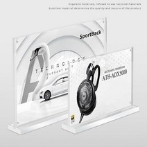 아크릴 가림막 칸막이 책상 테이블 비말차단 B타입, 가로 A6