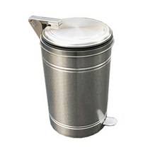 페달휴지통 스텐휴지통, 신형100L(450*720), 1개