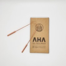 AHA구리혀클리너 - 입안을 상쾌하게 - 입냄새 백태 설태 제거 혀클리너추천 구강위생관리