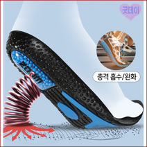 미국 기능성 포론 줌 에어 깔창 충격흡수신소재 키높이 운동화 군화 샌들 구두, 화이트