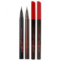 클리오 수퍼프루프 브러쉬 라이너 0.55ml, 킬브라운, 1