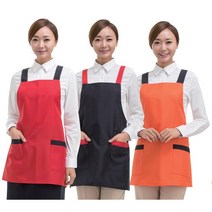 요들_ 헬로우II앞치마 YA037, 레드네이비