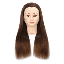 비너스가발 100%인모 55.88cm 업스타일전용 통가발 브라운 올백형 내추럴, 100인모 22인치(B-올백), 1개