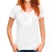 남자 T 셔츠 스턴트 스쿠터 재미 tshirt 코튼 탑스 반소매 대형 옷, 14 WoMen white_04 M