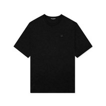 리본즈 아크네 아크네 반팔 아플리케 페이스패치 블랙 남성 티셔츠 CL0108 900 CL010890002 (P002214466)