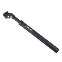 산악 자전거를위한 서스펜션 시트 포스트 조절 가능한 시트 포스트 자전거 시트 포스트, 블랙 블랙, 27.2mmx350mm