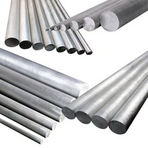 알루미늄 환봉 봉재 5mm-25mm 1M절단 AL6061 원형봉 직선봉, 5mm