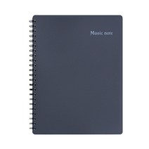 뮤직노트 악보파일 A4 60매 검정 주문제작, 단품